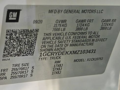 Used 2021 Chevrolet Silverado 1500 LT w/ Safety Package II AWD/4WD image 58