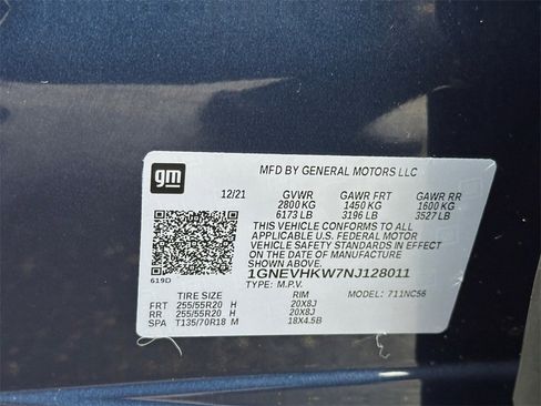 Used 2022 Chevrolet Traverse LT w/ LT Premium Package image 27