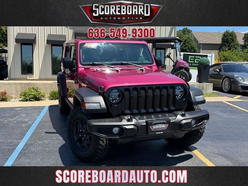Used 2021 Jeep Wrangler Unlimited Sport AWD/4WD image 1