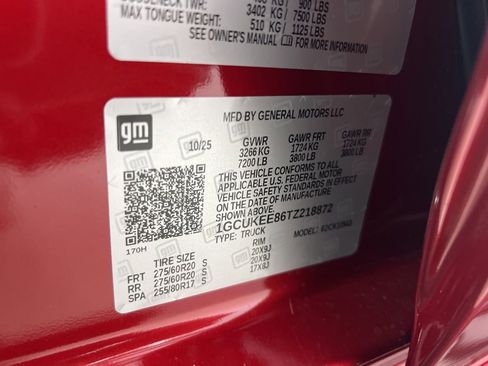 New 2026 Chevrolet Silverado 1500 RST w/ Dark Appearance Package image 32