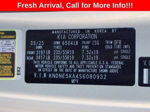Used 2025 Kia Carnival SX Prestige FWD image 52