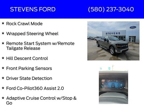 Used 2025 Ford F150 XLT w/ Equipment Group 302A MID AWD/4WD image 30