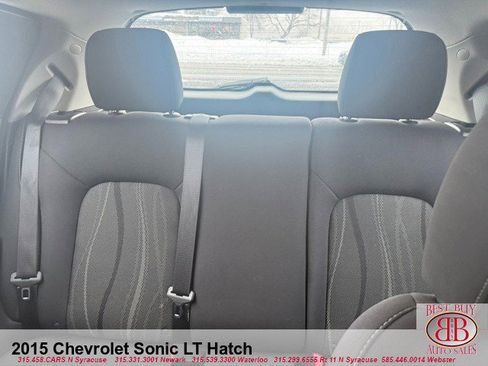 Used 2015 Chevrolet Sonic LT image 19