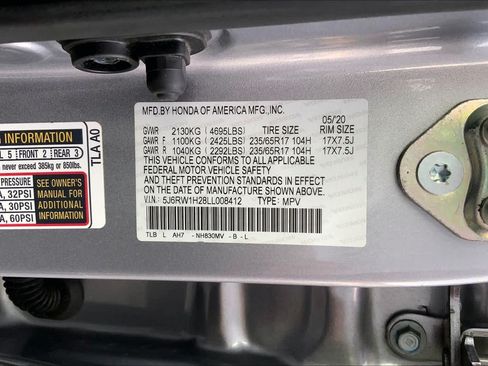 Used 2020 Honda CR-V LX image 30