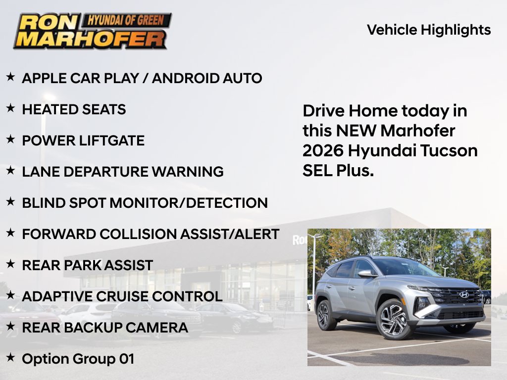 New 2026 Hyundai Tucson SEL Plus AWD/4WD image 15