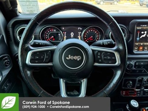 Used 2020 Jeep Gladiator Rubicon w/ Advanced Safety Group AWD/4WD image 21