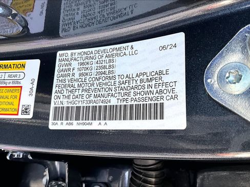 Used 2024 Honda Accord EX image 36