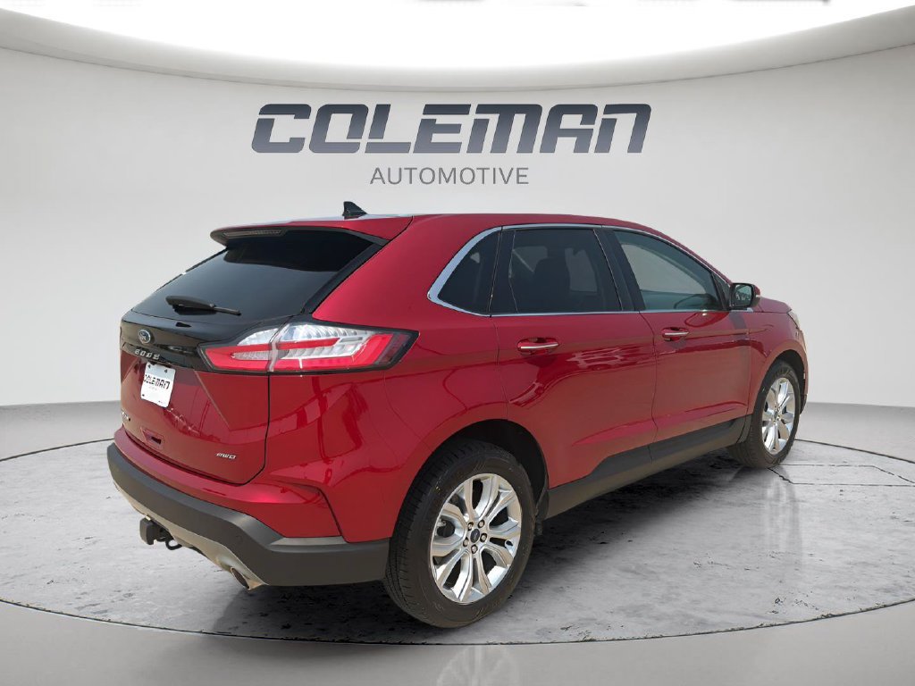 Used 2022 Ford Edge Titanium w/ Class II Trailer Tow Package AWD/4WD image 10