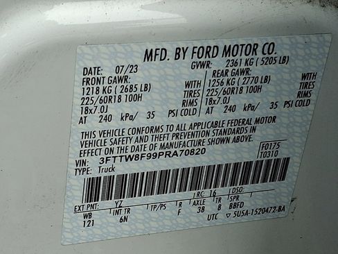 Certified 2023 Ford Maverick Lariat w/ Lariat Luxury Package image 28