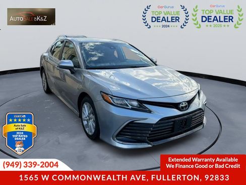 Used 2021 Toyota Camry LE FWD image 2