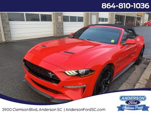 Certified 2021 Ford Mustang Convertible w/ 2.3L High Performance Package image 1