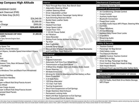 Used 2017 Jeep Compass High Altitude image 6