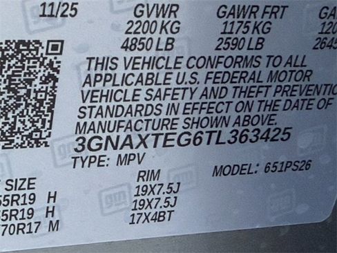 New 2026 Chevrolet Equinox RS image 22