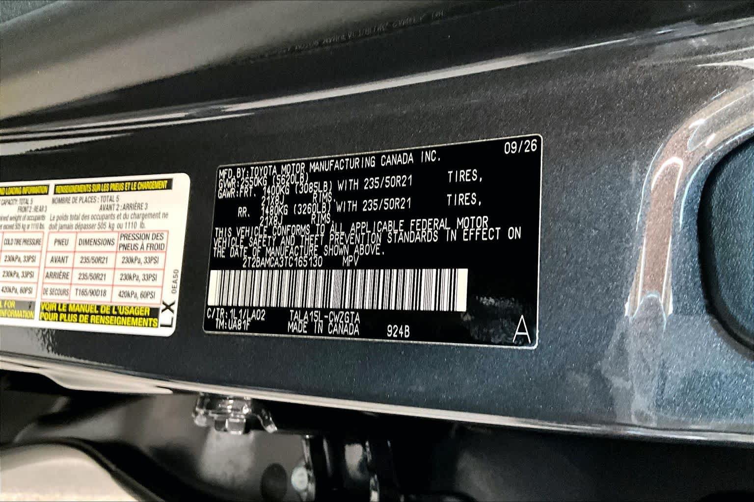 New 2026 Lexus RX 350 AWD image 13