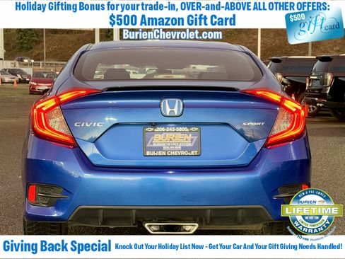 Used 2020 Honda Civic Sport image 4