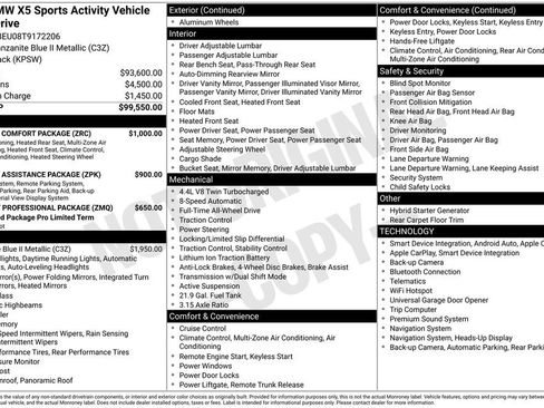 Used 2026 BMW X5 M60i w/ Climate Comfort Package AWD/4WD image 20