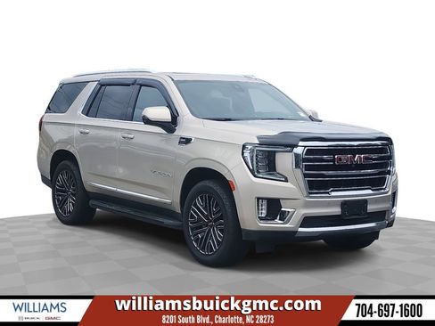 Certified 2021 GMC Yukon SLT w/ SLT Luxury Plus Package RWD image 1