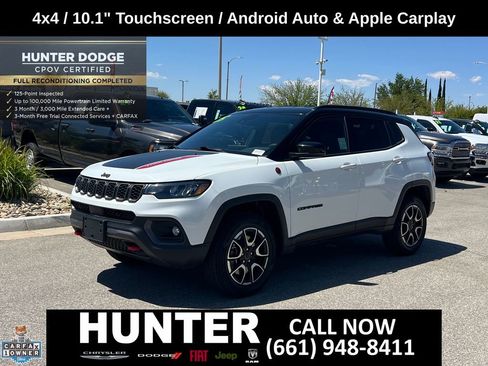 Certified 2025 Jeep Compass Trailhawk AWD/4WD image 2