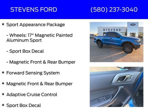 Used 2021 Ford Ranger XLT w/ Equipment Group 301A Mid image 18