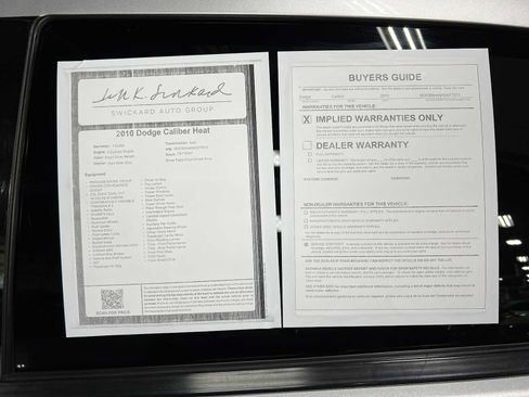Used 2010 Dodge Caliber Heat w/ Premium Sound Group FWD image 35