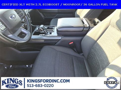 Certified 2023 Ford F150 XLT w/ Equipment Group 302A High image 22