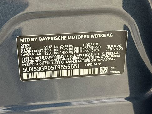 New 2026 BMW X3 xDrive30i w/ Premium Package AWD/4WD image 48