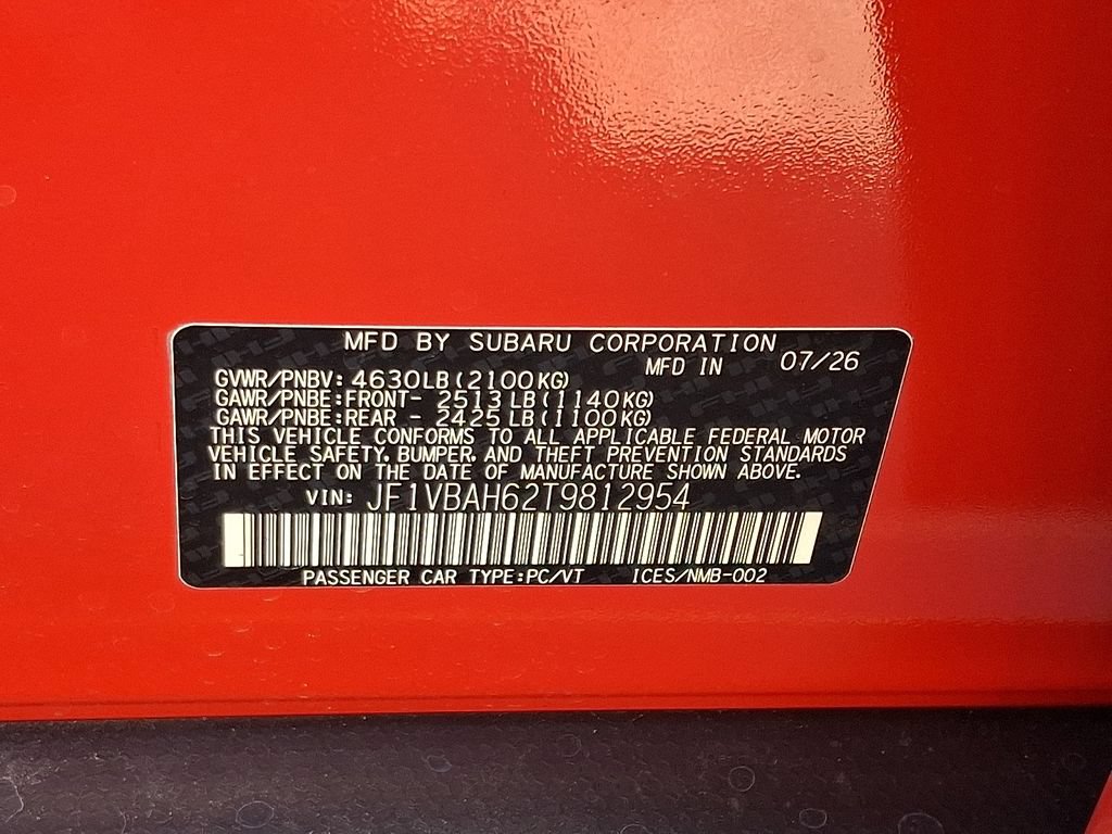 New 2026 Subaru WRX Premium AWD/4WD image 10