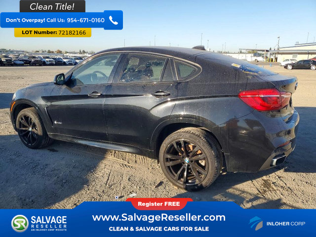 Used 2018 BMW X6 xDrive35i w/ M Sport Package AWD/4WD image 3