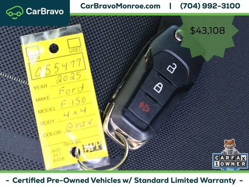 Used 2025 Ford F150 STX w/ Equipment Group 200A AWD/4WD image 50
