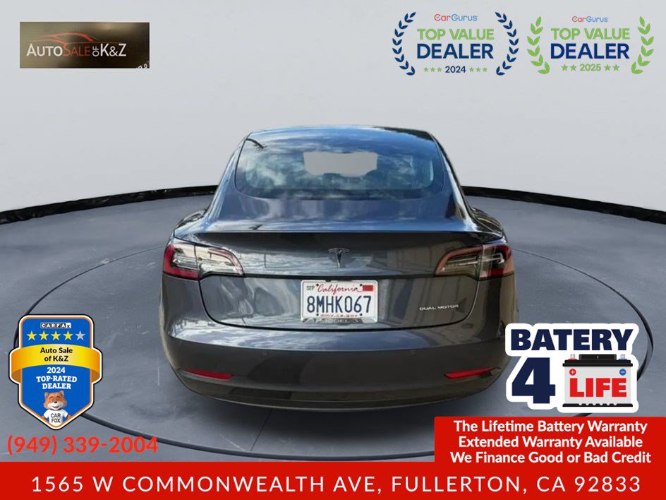 Used 2019 Tesla Model 3 Long Range AWD/4WD image 5