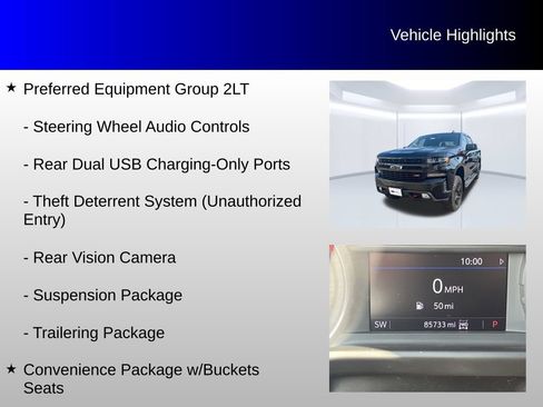 Used 2022 Chevrolet Silverado 1500 LT Trail Boss w/ Convenience Package II AWD/4WD image 24