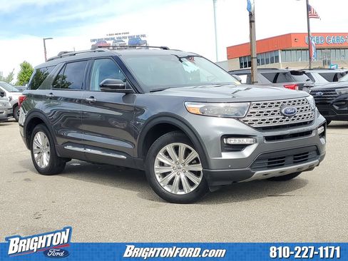 Certified 2023 Ford Explorer Limited w/ Hybrid Equipment Group 310A AWD/4WD image 1
