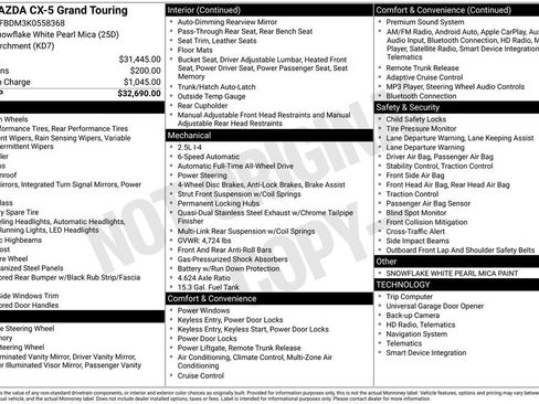 Used 2019 MAZDA CX-5 Grand Touring image 30