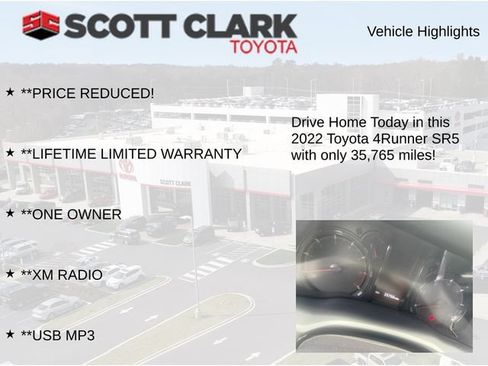 Used 2022 Toyota 4Runner SR5 RWD image 11