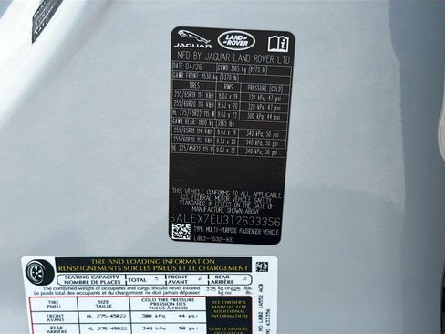 New 2026 Land Rover Defender 110 X AWD/4WD image 42