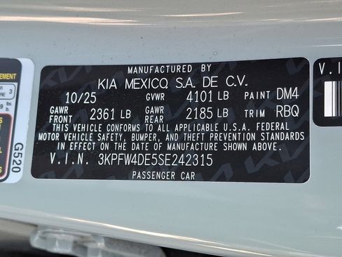 New 2025 Kia K4 GT-Line w/ GT-Line Sunroof Package image 13