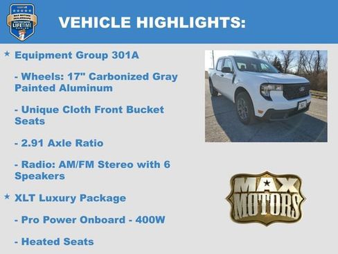New 2026 Ford Maverick XLT w/ Equipment Group 301A image 5