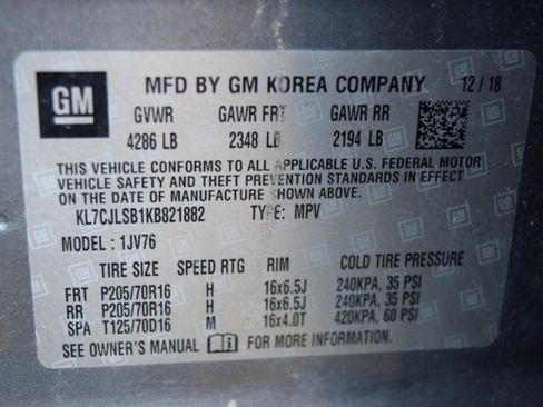 Used 2019 Chevrolet Trax LT w/ LT Convenience Package FWD image 34