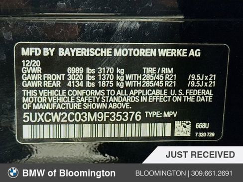 Used 2021 BMW X7 xDrive40i w/ Parking Assistance Package image 33