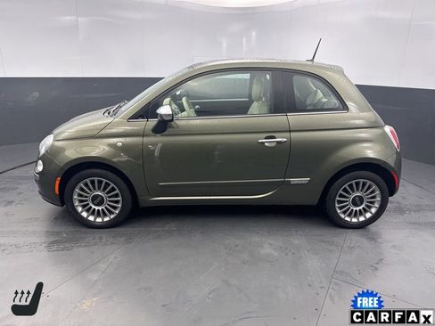 Used 2012 FIAT 500 Lounge w/ Luxury Leather Pkg image 2