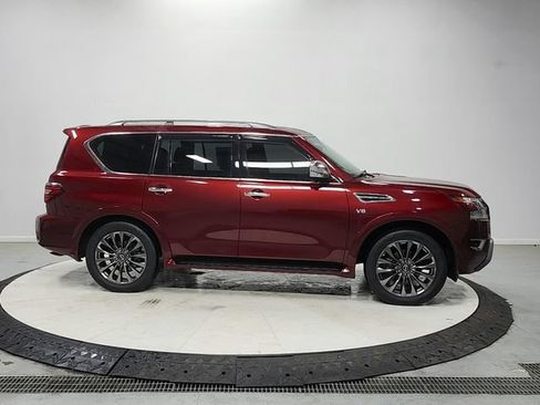 Used 2021 Nissan Armada Platinum w/ Captain's Chairs Package RWD image 8