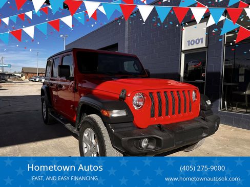 Used 2019 Jeep Wrangler Unlimited Sport S image 1