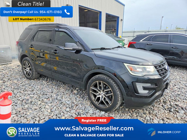 Used 2017 Ford Explorer Sport w/ Equipment Group 401A AWD/4WD image 5