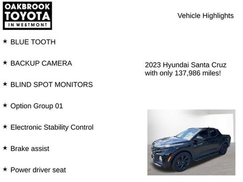 Used 2023 Hyundai Santa Cruz Night AWD/4WD image 5