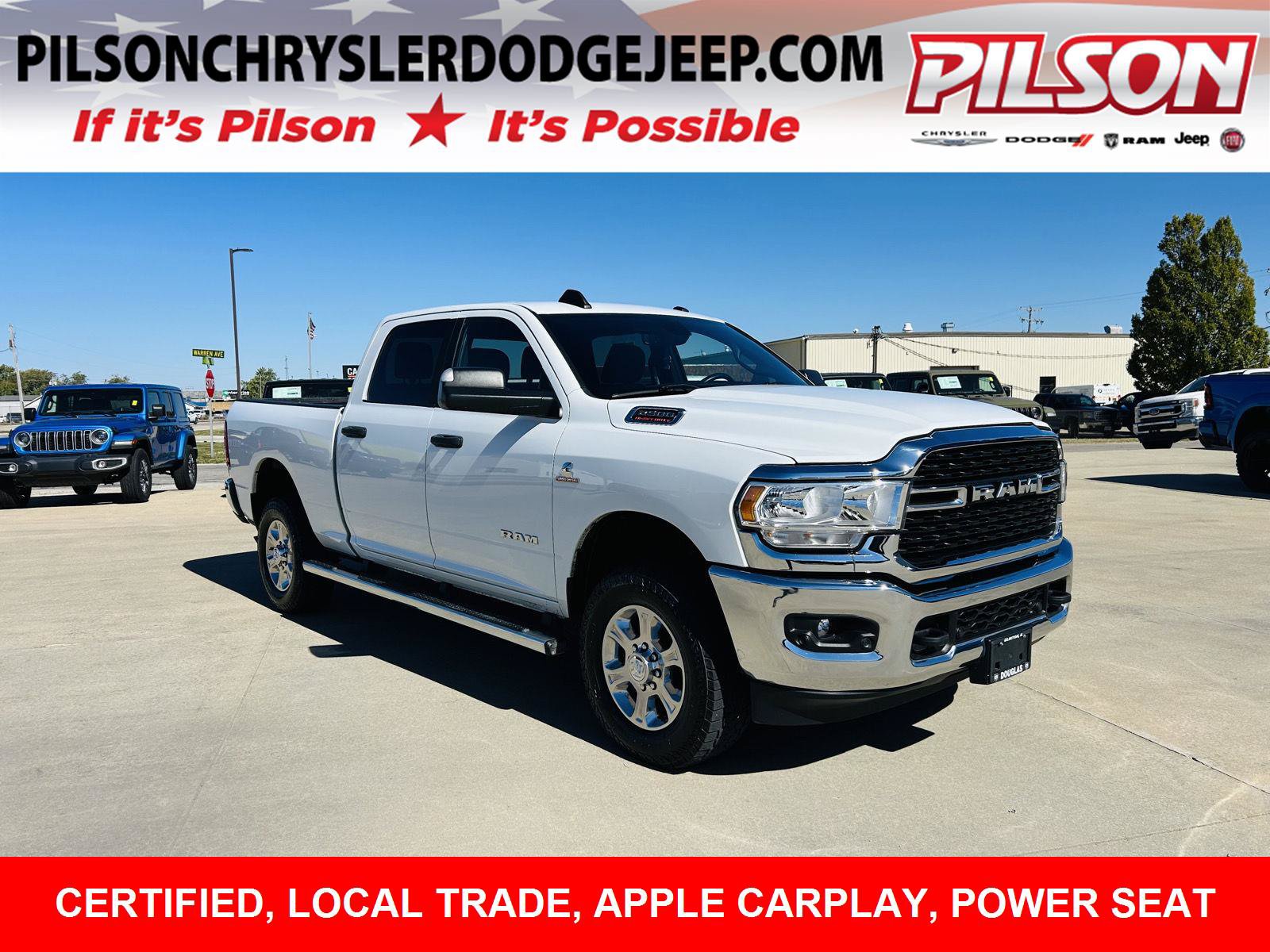 Used 2022 RAM 2500 Big Horn w/ Level A Equipment Group AWD/4WD image 1