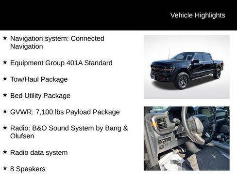 Certified 2025 Ford F150 Tremor w/ Bed Utility Package AWD/4WD image 7