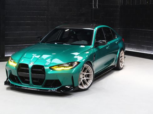 Used 2021 BMW M3 w/ Parking Assistance Package RWD image 99