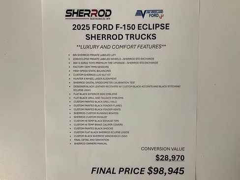 New 2025 Ford F150 XLT w/ Equipment Group 303A High image 3