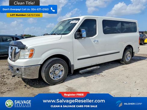 Used 2019 Nissan NV 3500 SL RWD image 1