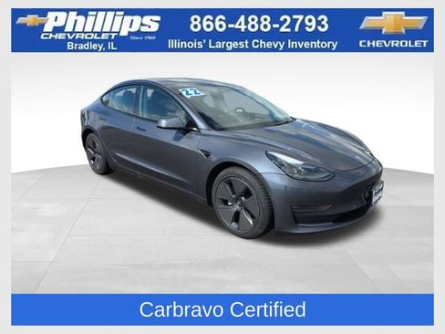 Used 2022 Tesla Model 3 Long Range AWD/4WD image 1